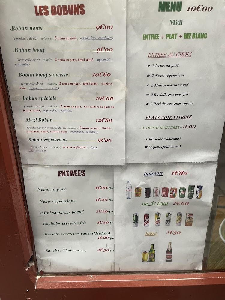 Aux Bons p'tits Plats - Menu Image 1